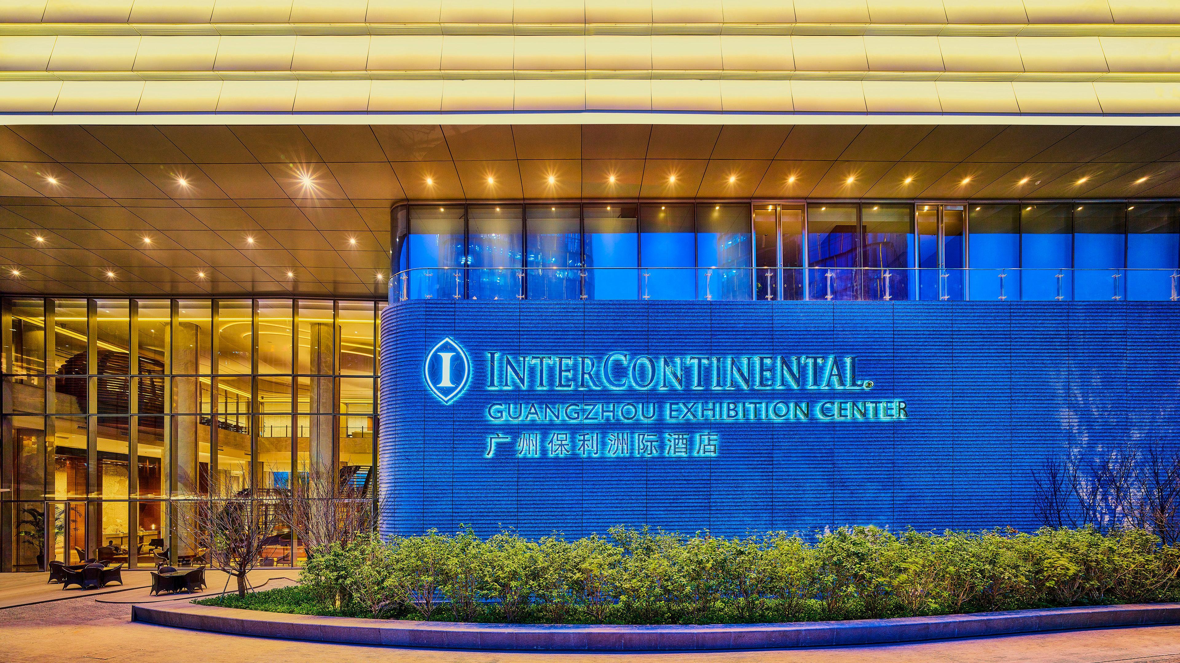 Intercontinental Guangzhou Exhibition Center, An Ihg Hotel - Free Canton Fair Shuttle Bus And Registration Counter Esterno foto